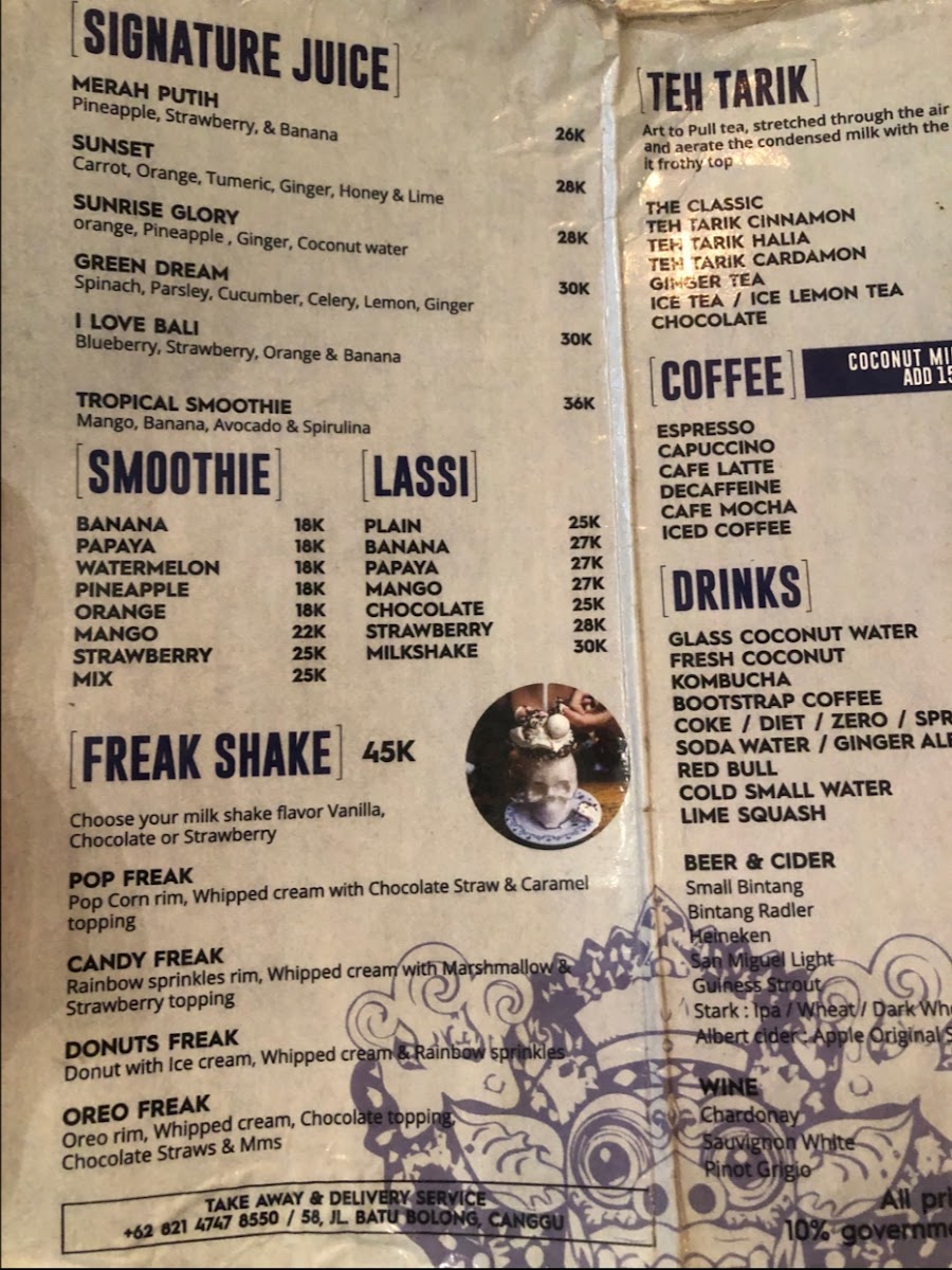 Roti Canai Street Kitchen Menu - Image 2