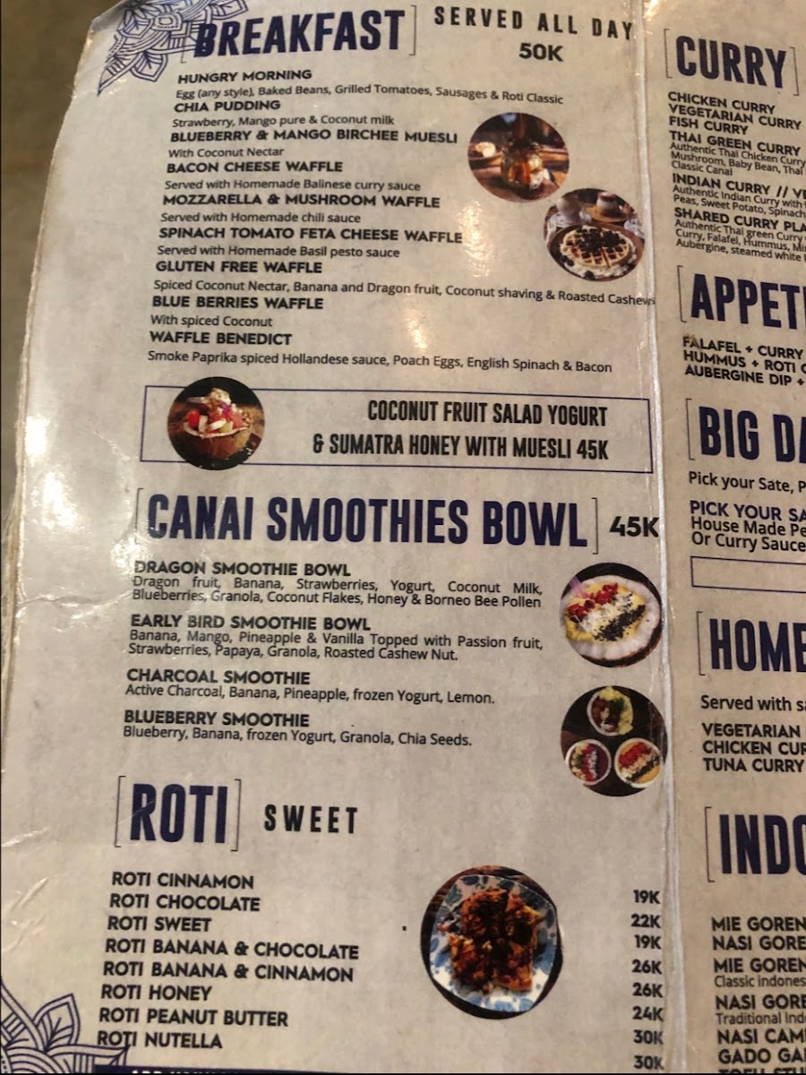 Roti Canai Street Kitchen Menu - Image 3